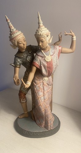 Porzellan figur lladro thai - porzellan,