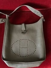 Hermes Evelyne III 33/GM Clemence Leder  in braun, 100% Original