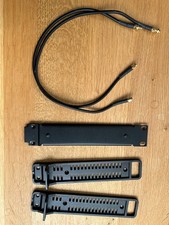 Rack Adapterset 1HE Antenne aus GA4 EW-Serie Funk Platte 9,5"