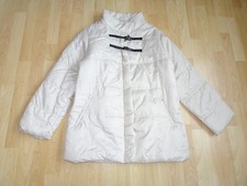 Warme Stepp Jacke von 3 PAGEN Gr 44 46 helles Beige Langarm Reißverschluss Neu