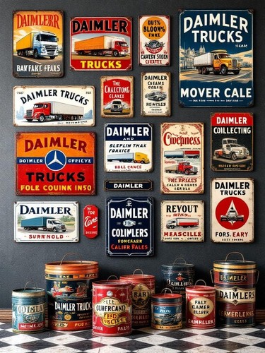 Nostalgic art daimler trucks - nostalgic-art,