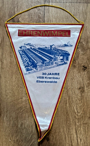 Ddr ehrenwimpel jahre veb - ddr,