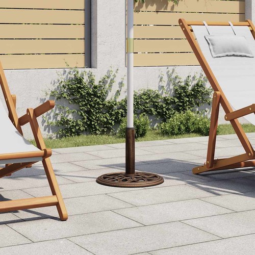 Sonnenschirmständer bronzen - sonnenschirmständer,