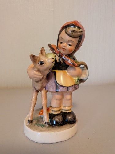 Porzellan figur mädchen mit - mädchen,