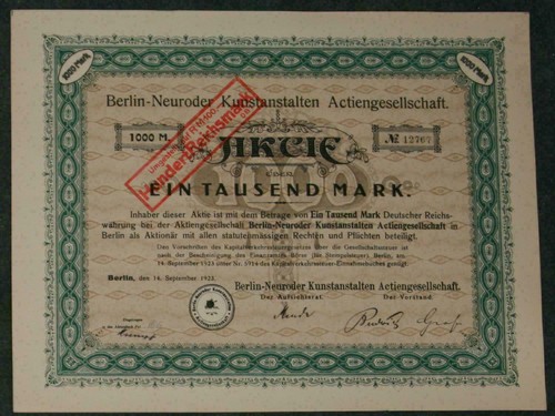 Berlin neuroder kunstanstalten - berlin-neuroder,
