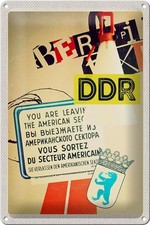 Ontrada Blechschild 20x30cm