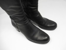 Marco Farino Berlin Damen Stiefel Gr. 38 Gr. 5 schwarz Reißverschluss
