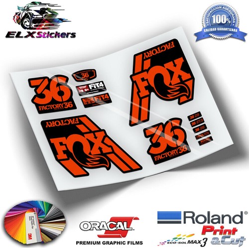 Aufkleber decals fork stickers - aufkleber,