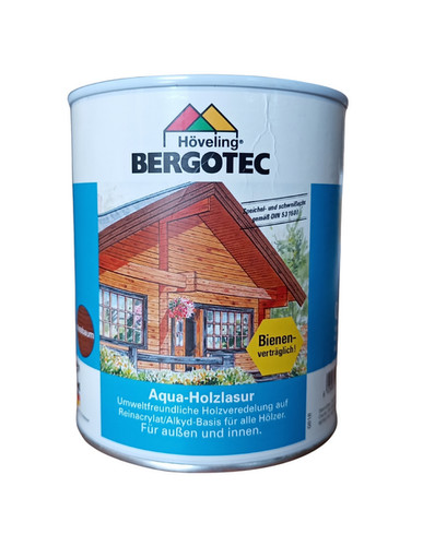 Bergotec aqua holzlasur 750 - aqua,