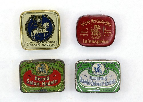 Nadeldose herold leer - 4x, "herold"