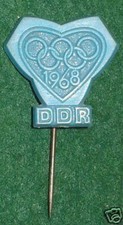 Ddr blaue anstecknadel - ddr,