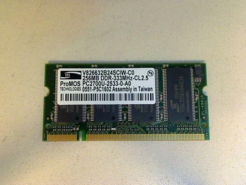 256mb ddr 333 - ddr, sodimm