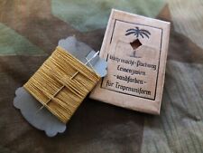 1942 Wehrmacht Uniform Sandfarbe Zwirn Nadel Faden Tropen DAK Afrika München 170