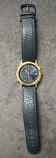 Seiko Chronograph 7t32 Blau Gold