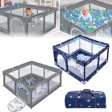 Kinder Laufstall Laufgitter Absperrgitter Spielstall Krabbelgitter Schutzgitter