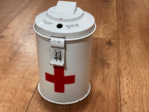 Rotes kreuz sammeldose - rotes,