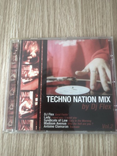 Album techno nation mix - cd,
