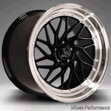 18 Zoll UX14 Stufentiefbett Felgen 8,5x18 5x112 ET45 schwarz für Mercedes