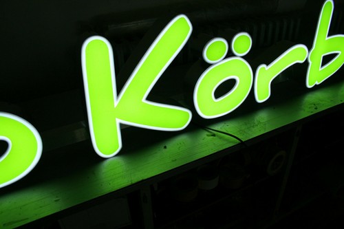 Led buchstaben - 3d,
