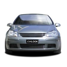 JOM Kühlergrill Sport Grill Gitter schwarz ohme Emblem passend für VW Golf 5 V 