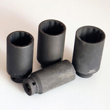 Kraftnuss Zwöfkant Vielzahn Steckschlüsseleinsatz tief, Antrieb 1/2", SW 21-46mm