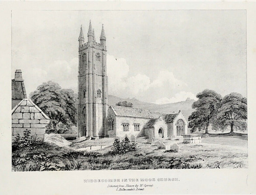 Widecombe church devonshire - widecombe,