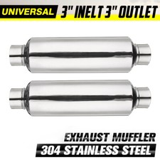 Paar Universal Auto Auspuff