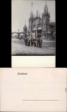 Ansichtskarte München Oktoberfest - Festzelt - Besitzer (Privatfoto) 1913