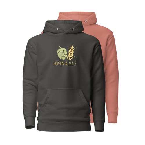 Hoodie hopfen malz - &, –