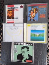 5 CD,s classic Rock bis SHOSTAKOVICH