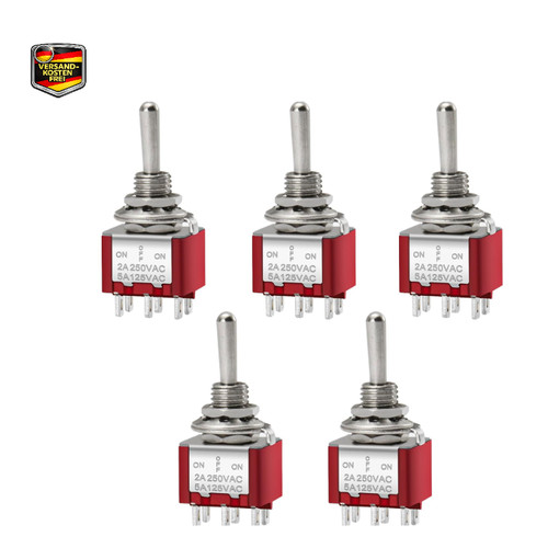 Miniatur kippschalter mts 203 - kippschalter, mts-203