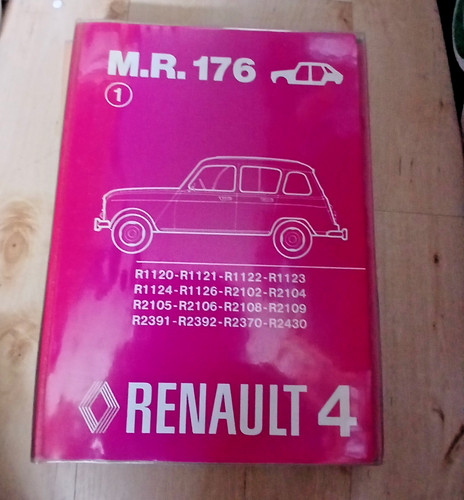 Reparaturhandbuch renault 4 - renault,