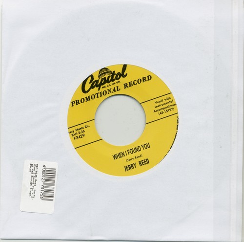 Jerry reed when found - jerry, i