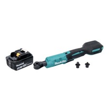 Makita DWR 180 T1 Akku Ratschenschrauber 18 V 47,5 Nm 1/4" 3/8" + 1x Akku 5,0 Ah
