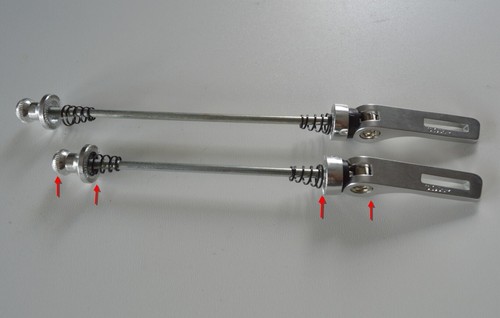 Tranzx schnellspannset silber - tranzx,
