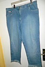 modische Jeans Hose  XXL von *DOLLYWOOD*  in Gr 46-48+ mit Fransen Hingucker !!!
