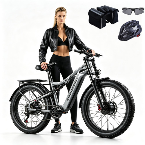 Bike 2000w dual motor - e-bike,