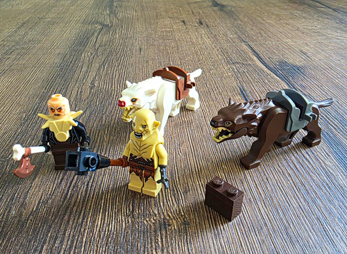 Lego the hobbit - wargs,