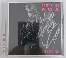 SAMANTHA FOX CD Autogramm