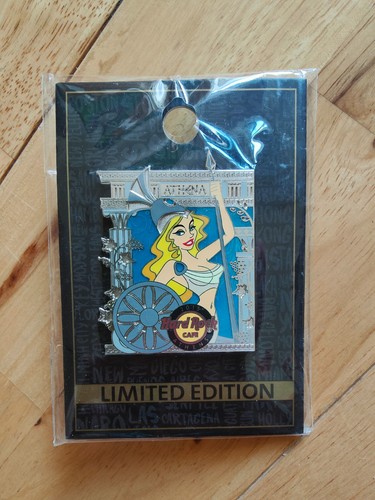 Hard rock cafe pin athena - rock,