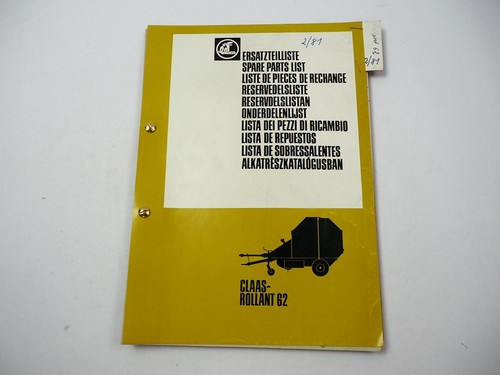 Claas rollant - claas, 62