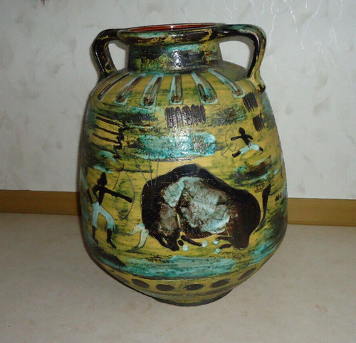 Riesige keramik bodenvase - keramik,