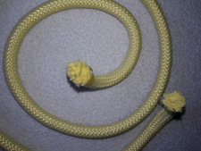 Kevlar Aramid Docht Seil Schnur ⌀10mm geflochtenes steifes Rope ~1m lang Tauwerk