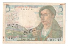 1943 Frankreich 5 Francs