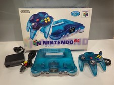 N64 Konsole Clear Blue