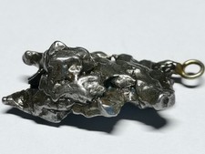 Eisenmeteorit Großer Kettenanhänger, Campo del Cielo, 4,5 Mrd Jahre alt. # EM6