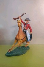 DDR Indianer - Cowboy / Nr. 074 Oberst Munro als Reiter/ Umbau, Pferd nicht DDR 