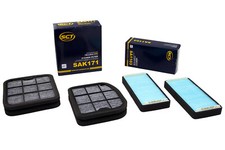 Innenraumfilter Filter Set SCT