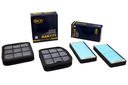 Innenraumfilter filter set sct - innenraumfilter,