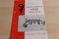 144496) Rabewerk Scheibenpflug - Adler - Prospekt 09/1953